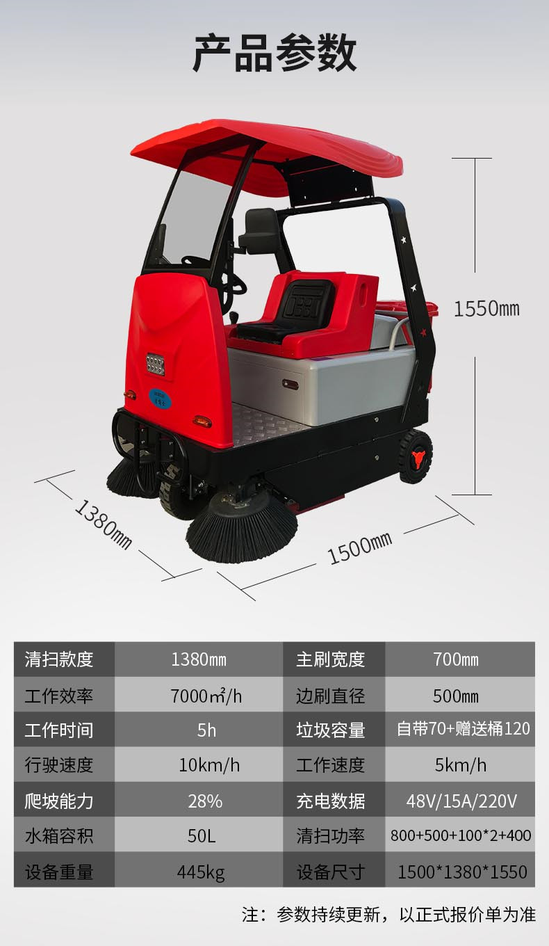 潔博士小型電動(dòng)掃地車